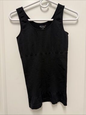 Skinnygirl Black Shaping Top with Pink Logo